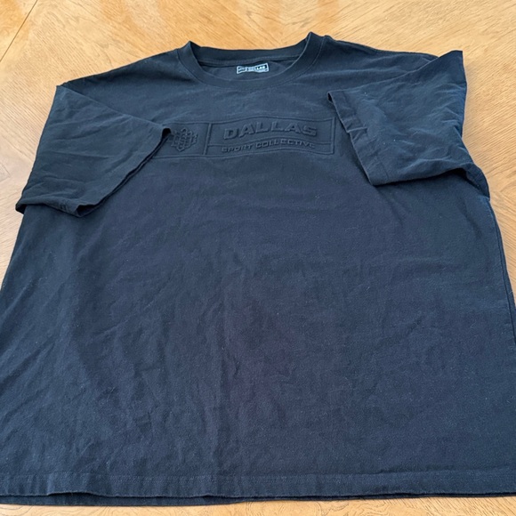 Pro Player Black Dallas Sport Collective Tee Fits like XL - Picture 3 of 5